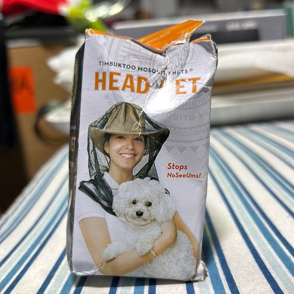 NIB Midges Head Net - Mosquito Midge NoSeeUm Protection - Large - Picture 1 of 5